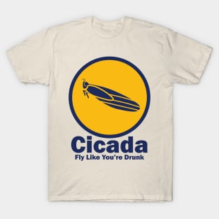 Cicada Fly Like You're Drunk (LS) T-Shirt